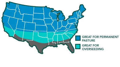 Map of the United States seed map 