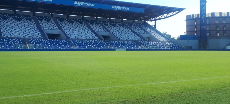 Mapei Soccer Stadium with Monaco elite seeded bermudagrass.