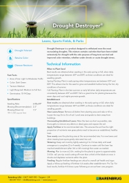 White document with text information about grass seed 